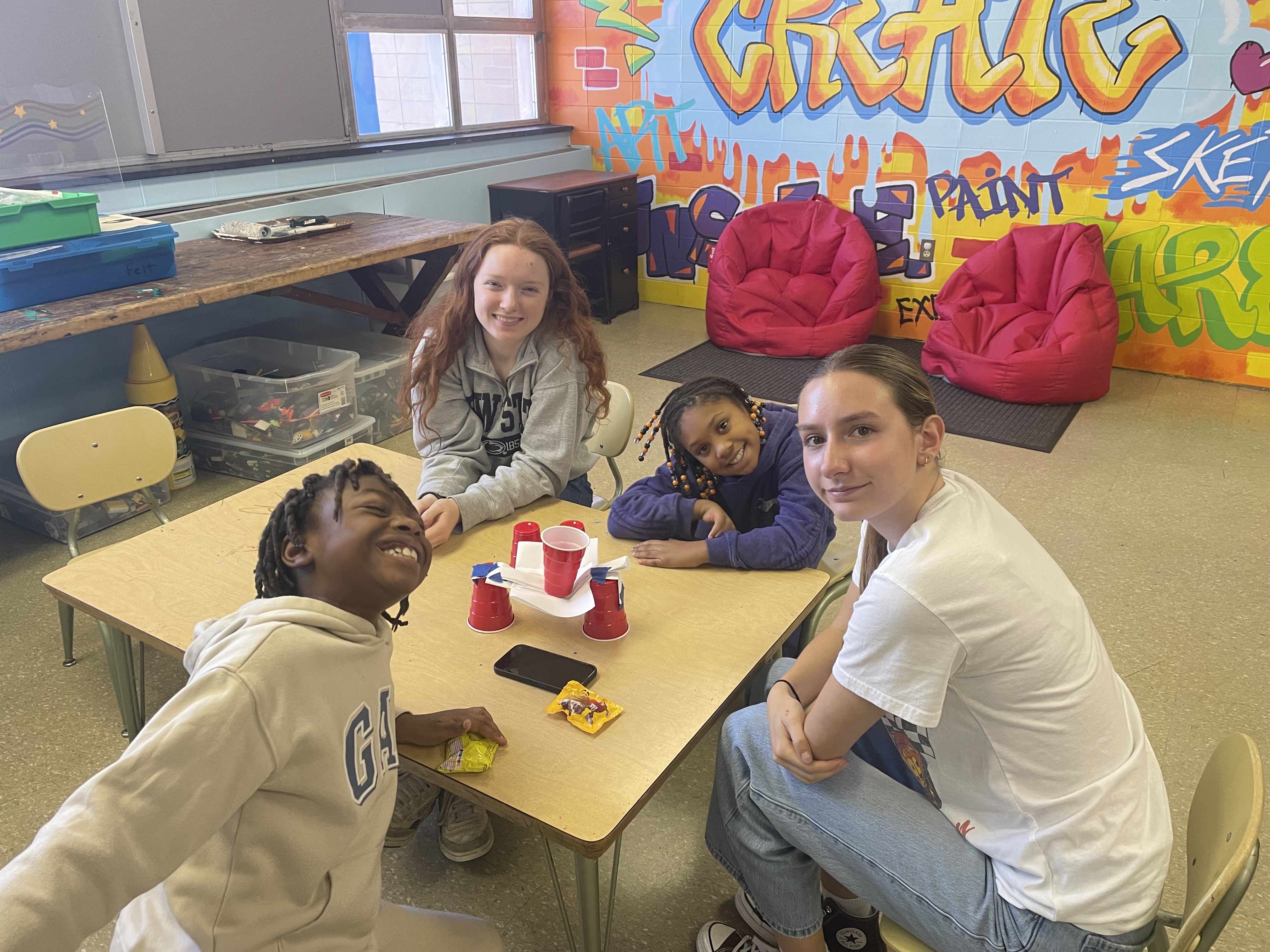 Visiting Boys and Girls Club